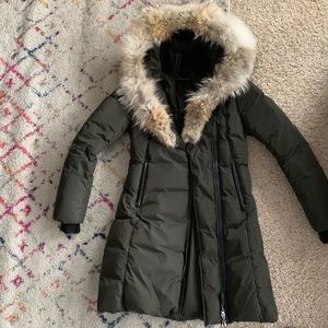 hunter green winter coats